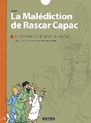 livre la malédiction de rascar capac le mystère des boules cristal, tome 1