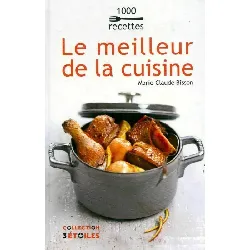 livre solar - le meilleur de la cuisine marie-claude bisson