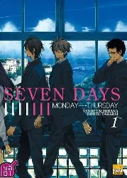 manga taifu comics yaoi - seven days tome 1