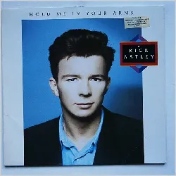 vinyle rick astley: hold me in your arms lp promo