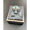 1281250 bague malachite ronde