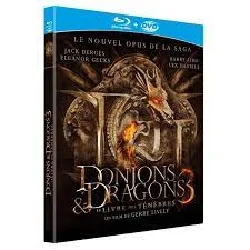 blu-ray donjons dragons 3 le livre des ténèbres combo blu-ray+ dvd