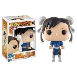 figurine pop street fighter n° 136 - chun-li