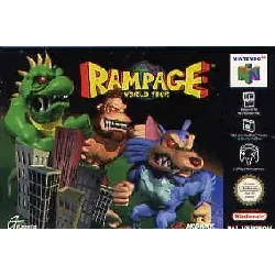 jeu n64 rampage world tour