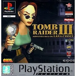 jeu ps1 tomb raider iii  (edition platinuim)