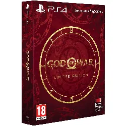 jeu ps4 god of war edition limitée