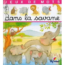 livre cerf volant - jeux de mots dans la savane