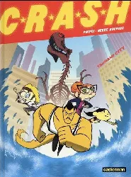 livre crash tome 1 tsunami city