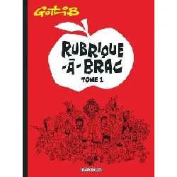 livre rubrique-à-brac, tome 1 de gotlib