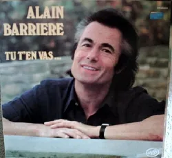 vinyle alain barrière tu t'en vas (1978, vinyl)