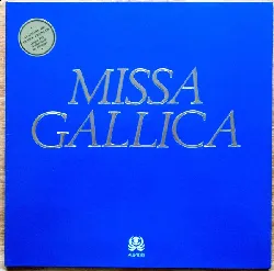 vinyle bernard lallement missa gallica (1983, gatefold, vinyl)