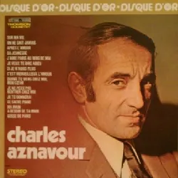 vinyle charles aznavour le disque d'or de (1975, gatefold, vinyl)