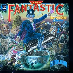 vinyle elton john captain fantastic and the brown dirt cowboy (gatefold, vinyl)