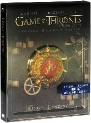 blu-ray game of thrones (le trône de fer) saison 2 édition collector boîtier steelbook magnet