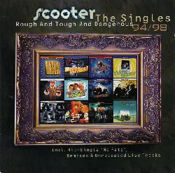 cd scooter rough and tough dangerous the singles 94/98 (1998, cd)