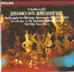 cd tchaikovsky*, academy of st. martin-in-the-fields*, neville marriner* nutcracker suite nussknacker serenade for strings fü