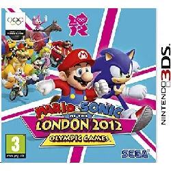 jeu 3ds mario sonic aux jeux olympiques de londres 2012