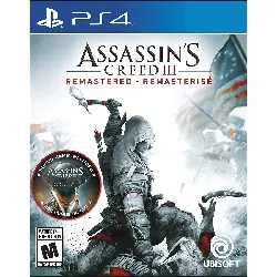 jeu ps4 assassin's creed iii remastered