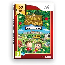 jeu wii animal crossing let's go to the city