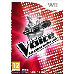 jeu wii the voice: la plus belle voix