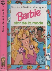 livre barbie star de la mode