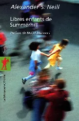 livre libres enfants de summerhill