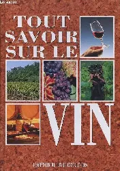 livre tout savoir sur le vin