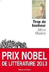 livre trop de bonheur alice munro