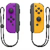 manettes nintendo joy-con violet/orange