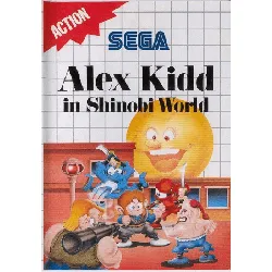 jeu sega master system alex kidd in shinobi world