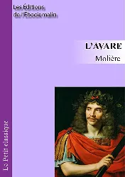 livre l'avare molière