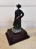 statuette nuremberg meisterzinn 20006 cow-boy wyatt earp 10 cm