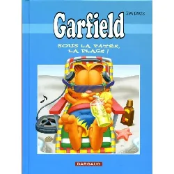 bd  garfield sous la pâtée, la  plage - editions dargaud