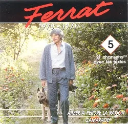 cd 21 titres jean ferrat 1970 1971 aimer a perdre la raison best of 1988