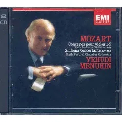 cd wolfgang amadeus mozart violin concertos 1  5 ()