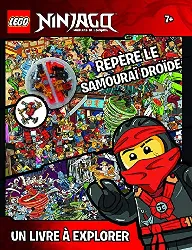 livre lego ninjago repère le samouraï droïde