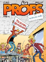 livre les profs tome 21 rentrée des clashs