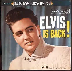 vinyle elvis presley is back!