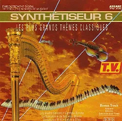 cd synthétiseur vol. 6 les plus grands thèmes classiques