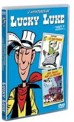 dvd lucky luke - le pied-tendre + des rails sur la prairie