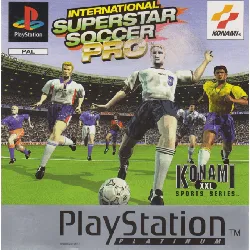 jeu ps1 international superstar soccer pro edition platinum