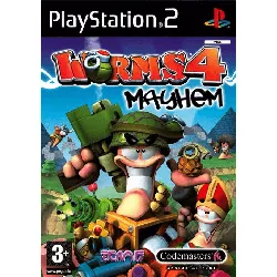 jeu ps2 worms 4 mayhem