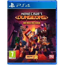 jeu ps4  minecraft dungeons hero edition