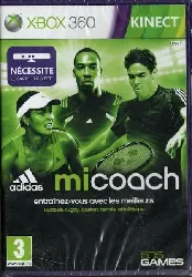 jeu xbox 360 micoach (kinect requis)