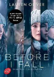 livre before i fall le dernier jour de ma vie