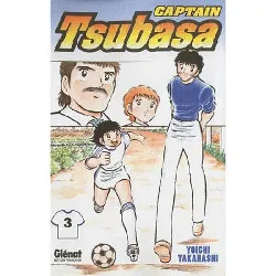 livre captain tsubasa - tome 03: une lutte acharnée