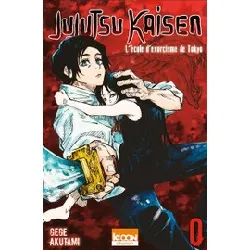 livre jujutsu kaisen tome 0 - tankobon - l'école d'exorcisme de tokyo