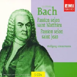 cd bach : passion selon saint matthieu, passion selon saint jean