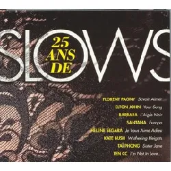 cd various - 25 ans de slows (1998)