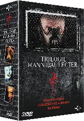 dvd lecter - la trilogie : le silence des agneaux + hannibal + dragon rouge